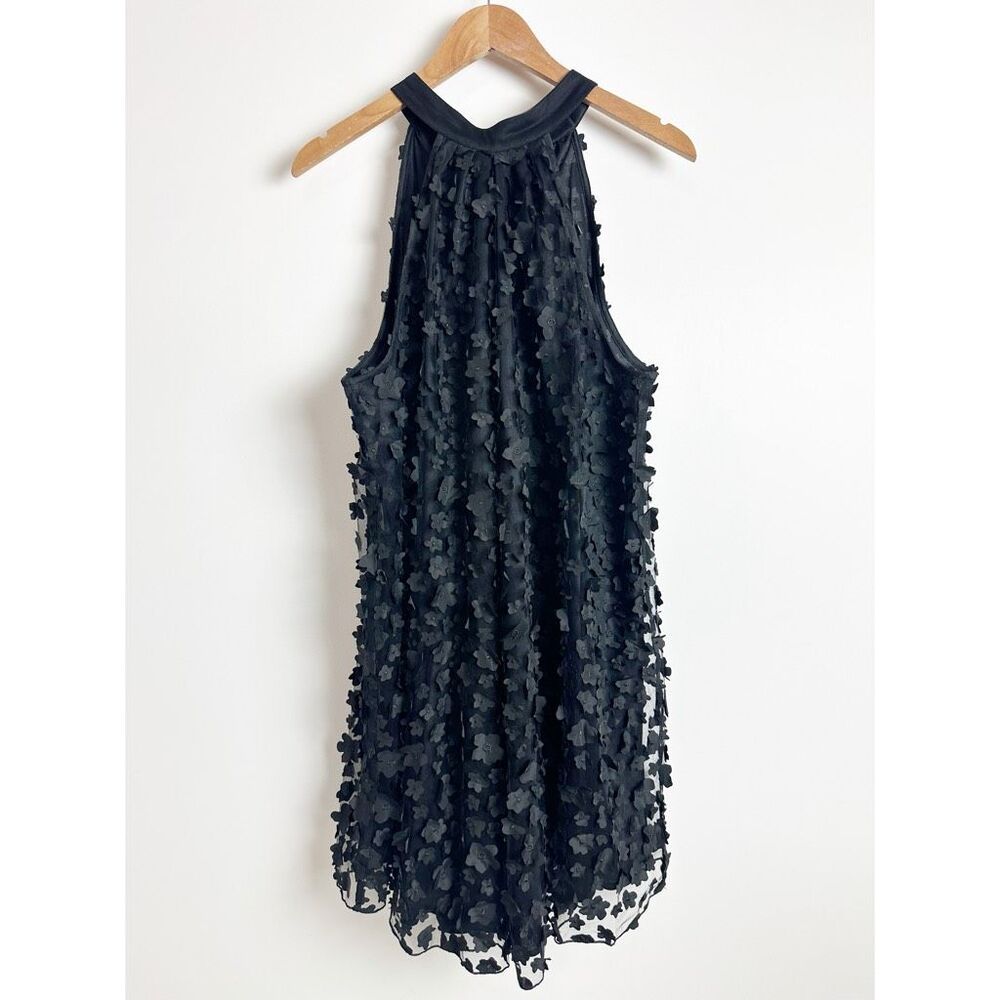 Anthropologie Black Halter Dress - Picture 4 of 12